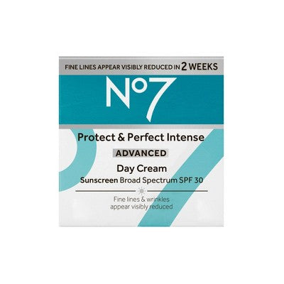 No7 Protect & Perfect Intense Advanced Day Cream with SPF 30 1.69 fl oz - Imperfect Box by This is Beauty US