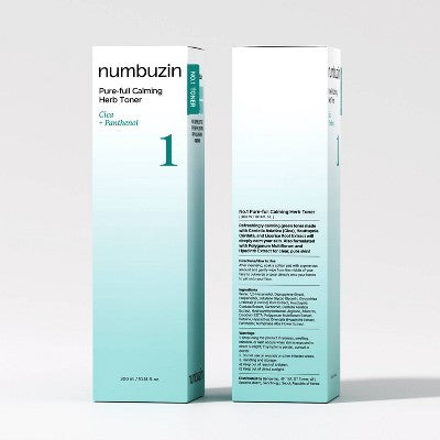 numbuzin No.1 Pure-Full Calming Herb Toner 10.14 fl oz - New by This is Beauty US
