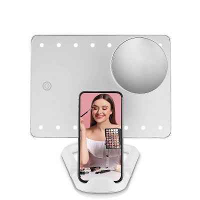 Conair LED Hollywood Lighted Social Media Makeup Mirror White - Imperfect Box