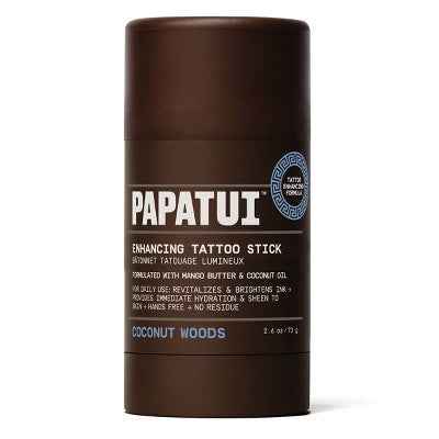 Papatui Enhancing Body Tattoo Stick Coconut Woods 2.6oz - Imperfect Container
