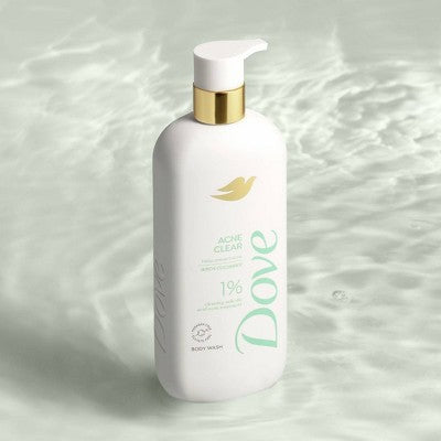 Dove Serum Body Wash Acne Clear 18.5 fl oz - Imperfect Container by This is Beauty US