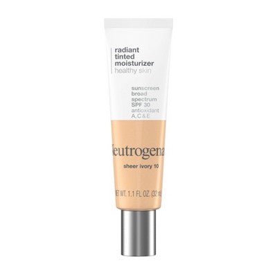 Neutrogena Healthy Skin Radiant Tinted Moisturizer SPF 25 Sheer Fair 20 1.1 fl oz - Imperfect Container by This is Beauty US