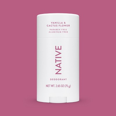 Native Solid Deodorant for Women & Men - Vanilla & Cactus Flower 2.65oz - New by This is Beauty US