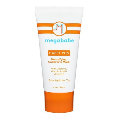 Megababe Happy Pits Detoxifying Underarm Mask 3 fl oz - New by This is Beauty US