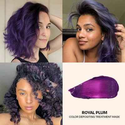 Overtone Royal Plum Daily Conditioner- Semi-Permanent Purple Hair Color 4.5 oz - New