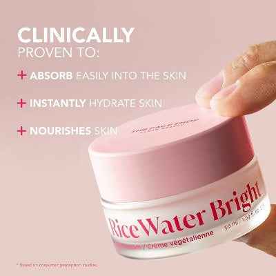 The Face Shop Rice Water Bright Vegan Cream 1.69 fl oz - New