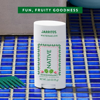 Native Deodorant for Women & Men Limited Edition Jarritos Watermelon 2.65oz - New by This is Beauty US