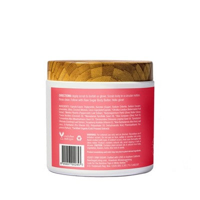 Raw Sugar Moisture Loving Sugar Scrub Watermelon + Fresh Mint 15oz - New by This is Beauty US