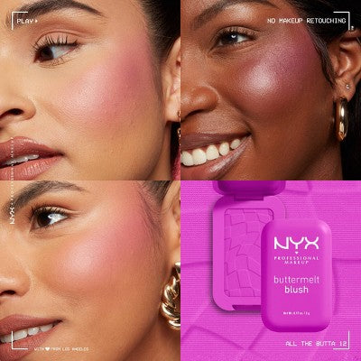 NYX Professional Makeup Buttermelt Blush All The Butta 0.17oz - New by This is Beauty US