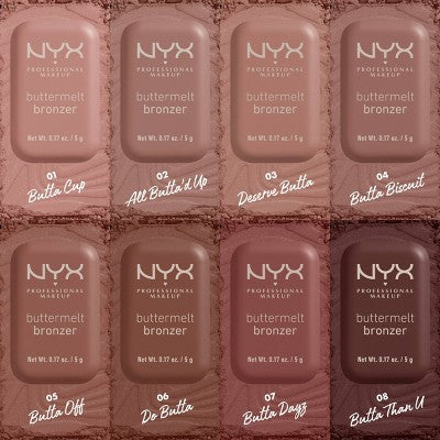 NYX Professional Makeup Buttermelt Bronzer 07 Butta Dayz (Deep Rich Warm Red) 0.17oz - New by This is Beauty US