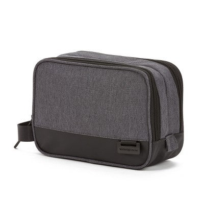 SWISSGEAR Heather Gray Toiletry Bag - New by This is Beauty US