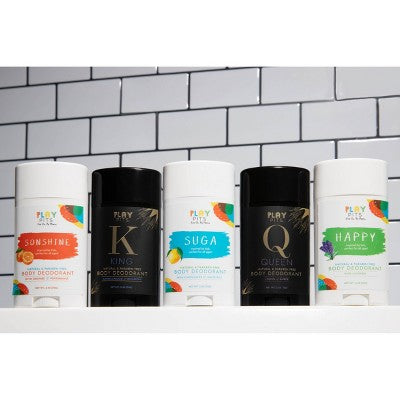 Play Pits Queen Natural Solid Deodorant 2.65oz - Imperfect Container by This is Beauty US
