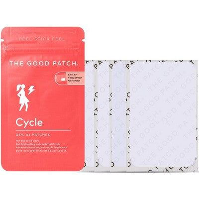 The Good Patch Cycle Plant-Based Vegan Wellness Patch 4ct. - New - DestGlow