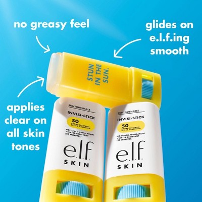 e.l.f. Suntouchable Invisi-Stick SPF 50 0.63oz - Imperfect Box by This is Beauty US