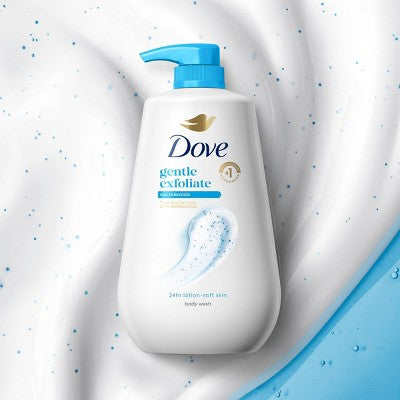 Dove Beauty Gentle Exfoliating Body Wash Pump 30.6 fl oz - Imperfect Container by This is Beauty US
