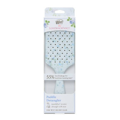 Wet Brush x LoveShackFancy Paddle Detangler Hair Brush English Ivy - Imperfect Box by This is Beauty US