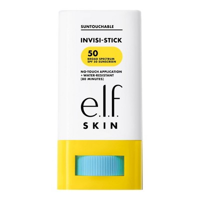 e.l.f. Suntouchable Invisi-Stick SPF 50 0.63oz - Imperfect Box by This is Beauty US