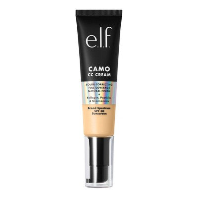 e.l.f. Camo CC Cream 140 W Fair 1.05oz - Imperfect Box by This is Beauty US