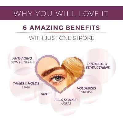 Blinc Eyebrow Mousse Dark Brunette 0.158 fl oz - New