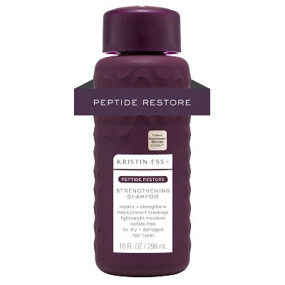 Kristin Ess + Peptide Restore Strengthening Shampoo 10 fl oz - Imperfect Container by This is Beauty US