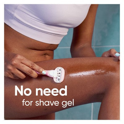 Venus Comfort Glide White Tea Women Razor Blade Refills 8ct - Imperfect Box by This is Beauty US