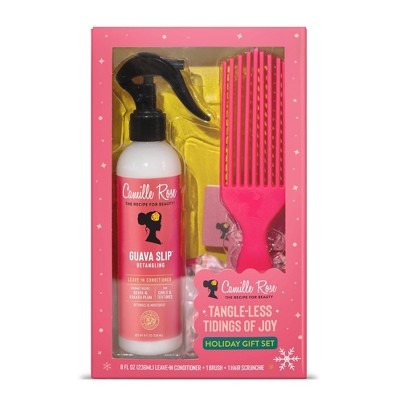 Camille Rose Tangle-less Tidings of Joy Holiday Gift Set 3pc - New by This is Beauty US