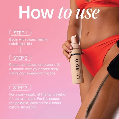 Bali Body Ultra Dark Self Tanning Mousse 6.7 fl oz - Imperfect Container DestGlow