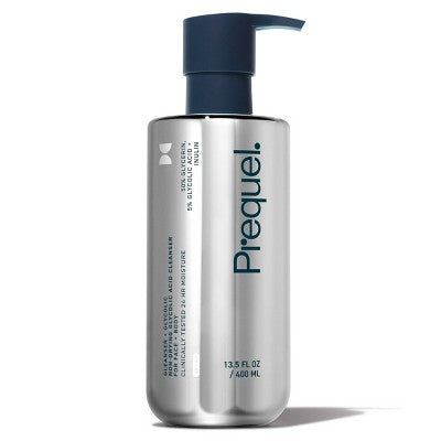 Prequel Gleanser + Glycolic Acid Non-Drying Cleanser 13.5 fl oz - Imperfect Container DestGlow