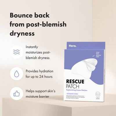 Hero Cosmetics Rescue Patch 6ct - New