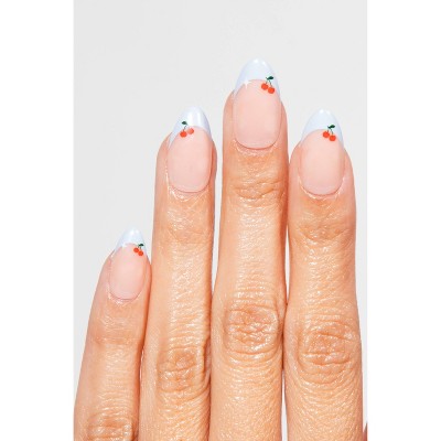 Chillhouse Chill Tips Press-On Fake Nails Cherry Picking 24ct - New by This is Beauty US