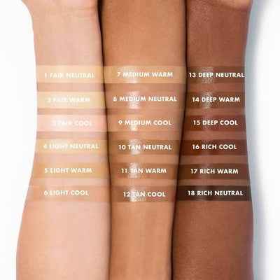 e.l.f. Halo Glow Skin Tint Light Coverage Foundation SPF 50 7 Medium Warm 1 fl oz - Imperfect Box