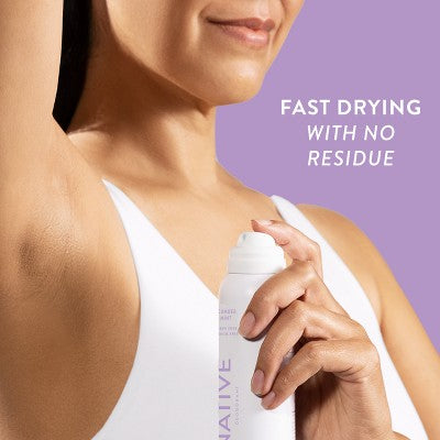 Native Spray Deodorant Lilac & White Tea Aluminum-Free 3.5oz - Imperfect Container by This is Beauty US