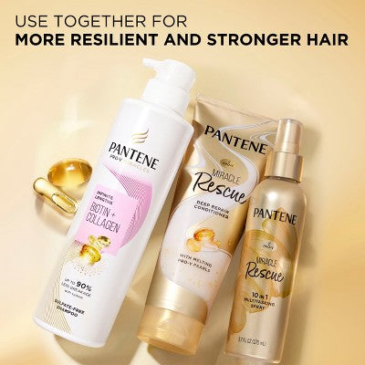 Pantene Pro-V Miracle Rescue Deep Repair Conditioner 8 fl oz - Imperfect Container by This is Beauty US