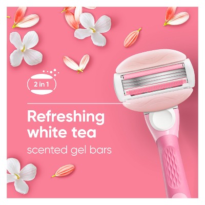 Venus Comfort Glide White Tea Women Razor Blade Refills 8ct - Missing Box by This is Beauty US