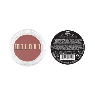 Milani Cheek Kiss Cream Blush Nude Kiss 110 0.21 fl oz - Imperfect Container by This is Beauty US