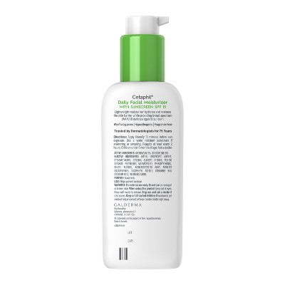 Cetaphil Daily Face Moisturizer Sunscreen Lotion SPF 15 Fragrance Free 4 fl oz - Missing Box by This is Beauty US