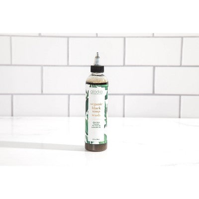 Alodia Nourish and Heal Organic Hair Soap Wash Black 8 fl oz - Imperfect Container by This is Beauty US