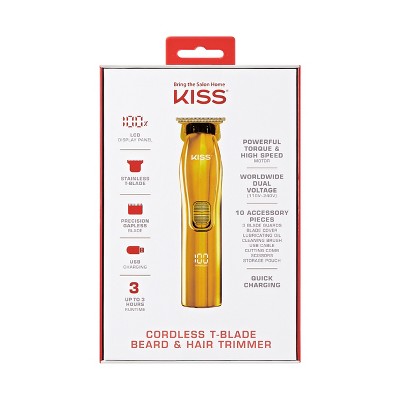 KISS Products Cordless T-Blade Beard & Hair Trimmer - New by This is Beauty US