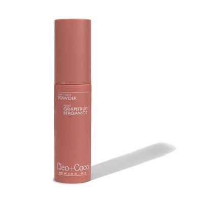 cleo+coco. Body and Hair Antiperspirants and Deodorant Powder Grapefruit Bergamot 0.88oz - New