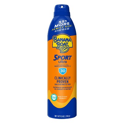 Banana Boat Ultra Sport Clear Sunscreen Spray SPF 30 9.5oz - Imperfect Container DestGlow