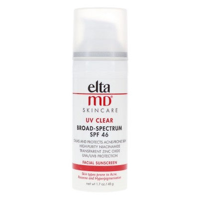 EltaMD UV Clear Broad-Spectrum SPF 46 Facial Sunscreen 1.7 oz - Imperfect Box by This is Beauty US