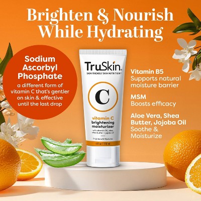 TruSkin Vitamin C Brightening Moisturizer For Face with Vitamin C 2 fl oz - Imperfect Box by This is Beauty US