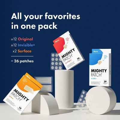Hero Cosmetics Mighty Patch Variety Acne Pimple Patches 26ct - New by This is Beauty US