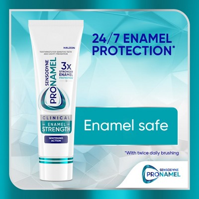 Sensodyne Pronamel Clinical Enamel Strengthening and Whitening Action Toothpaste 3.4oz/3pk - New by This is Beauty US