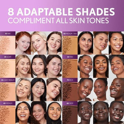 COVERGIRL Simply Ageless Skin Perfector Essence Vegan Foundation 20 Light 1 fl oz - Imperfect Container DestGlow
