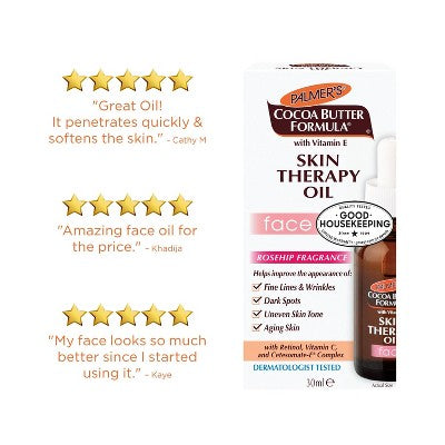 Palmers Cocoa Butter Formula Skin Therapy Oil 1 fl oz - Imperfect Box by This is Beauty US