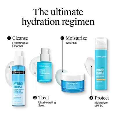 Neutrogena Hydro Boost Water Face Gel for Normal to Oily Skin 1.7oz - Imperfect Box