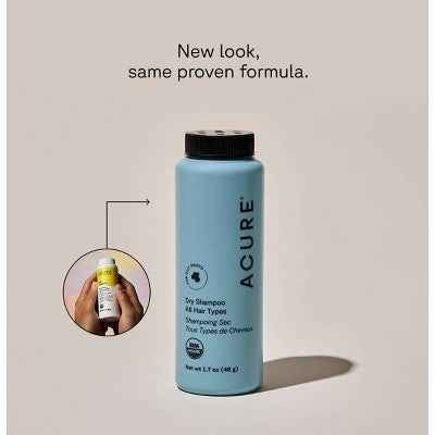Acure All Hair Types Dry Shampoo 1.7 fl oz - New