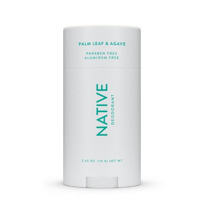 Native Solid Deodorant for Men & Women Palm Leaf & Agave Aluminum Free 2.65oz - New by This is Beauty US