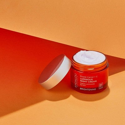 Andalou Naturals Purple Carrot and Vitamin C Luminous Night Cream 1.7oz - New by This is Beauty US